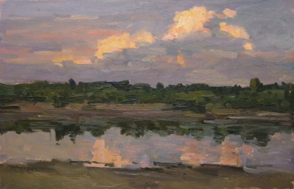 Живопись Туписов Михаил река