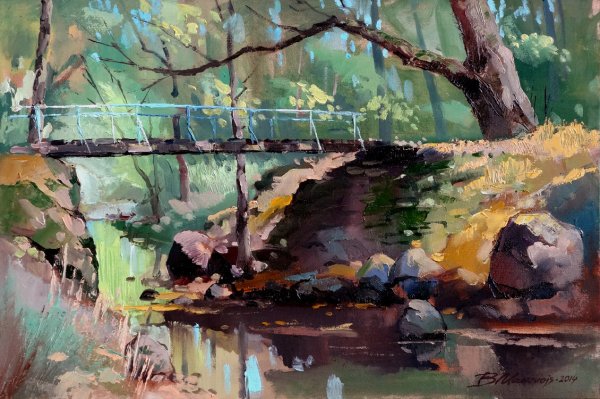 Этюды пленэр Левитан