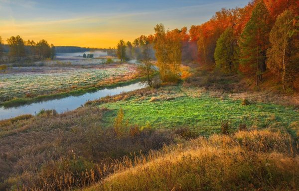 Пейзажи России осень