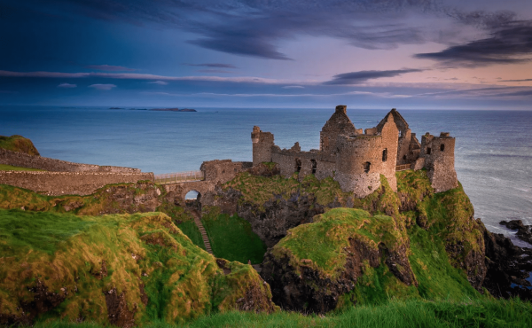 Замок Данлюс Ирландия