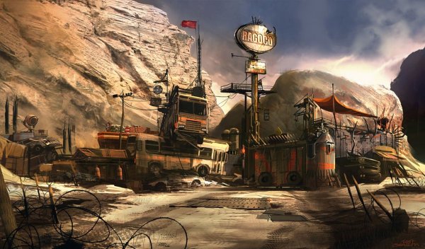 Фоллаут New Vegas пейзажи