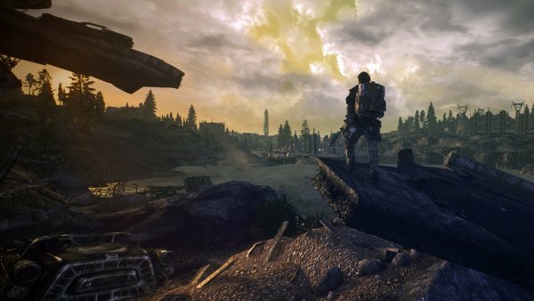 Фоллаут 4 пейзажи