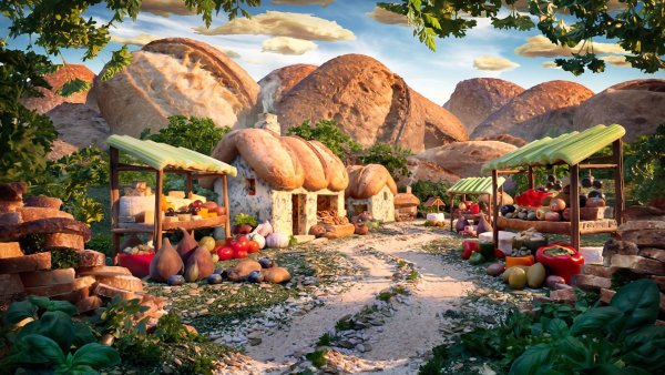 Вкусные картины Карла Уорнера