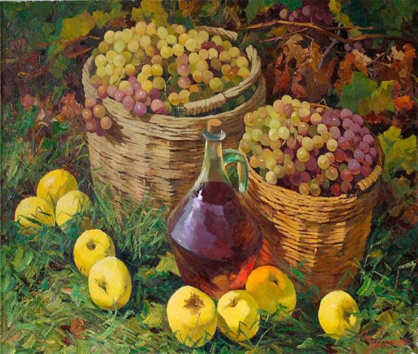 Виктор Довбенко художник картины натюрморты