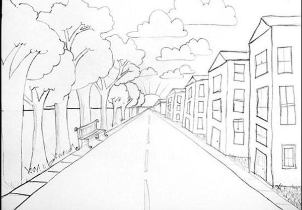 Пейзаж в перспективе