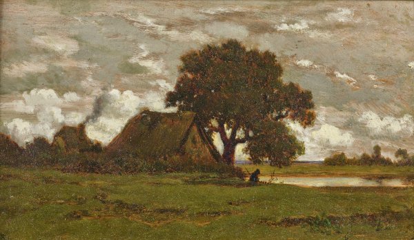 Теодор Руссо дубы 1852