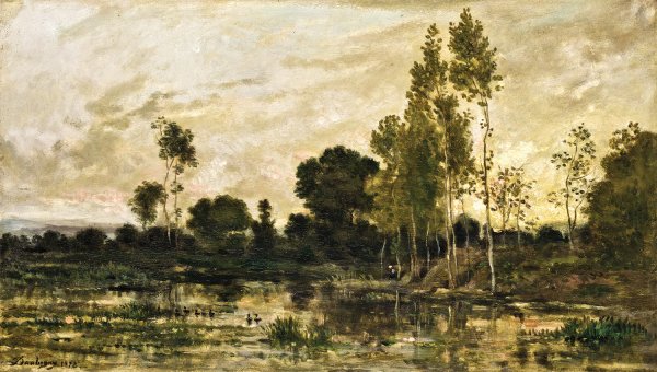 Камиль коро и Барбизонская школа живописи