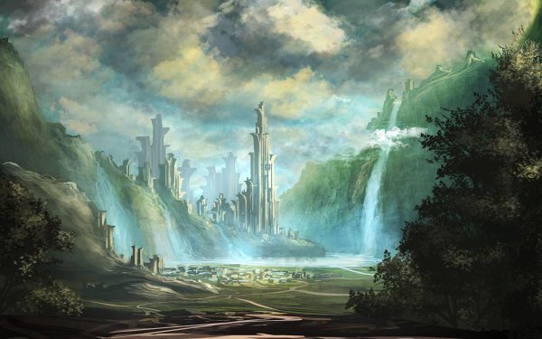 Фантастические пейзажи