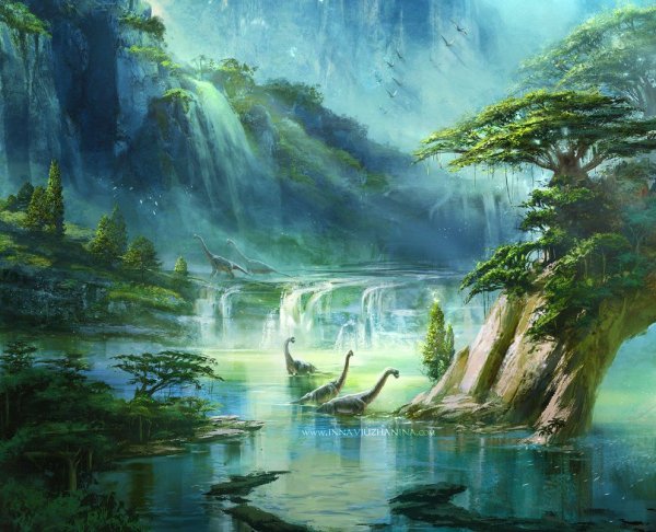 Пейзажи в стиле фэнтези