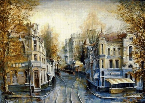 Художник Доминик Дэвисон Париж