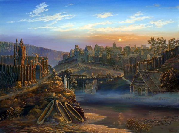 Картины Всеволода Иванова Ведическая Русь