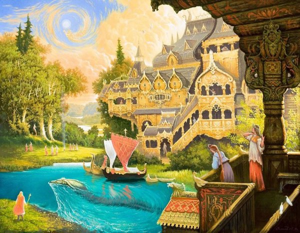 Угланов Александр художник-славянист