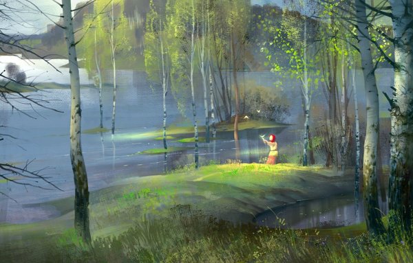 Волшебное озеро Лядов