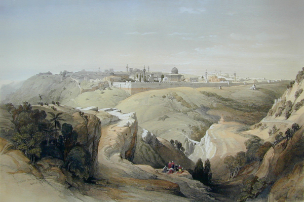 Картины Дэвида Робертса Иерусалим