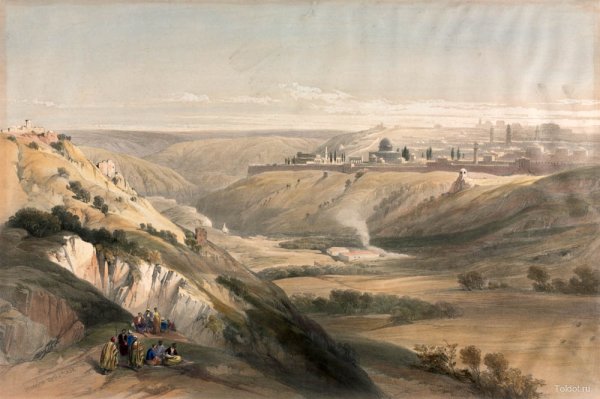 Дэвид Робертс художник Святая земля