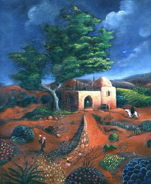 Живопись еврейский пейзаж