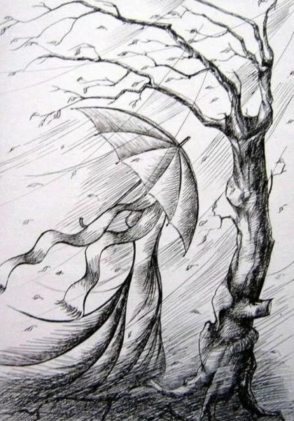 Гроза карандашом