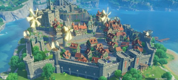 Мондштадт Геншин Импакт