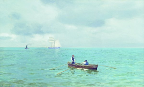 Дубовской «пустынный берег» (1890