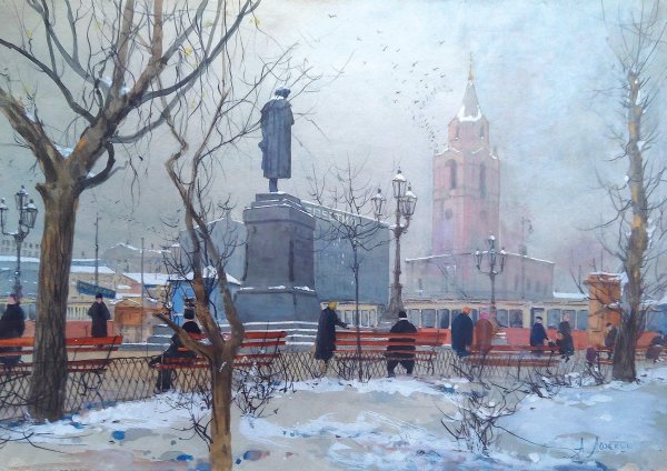 Художник Александр Васильевич Ложкин