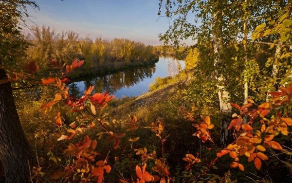 Осень в Казахстане