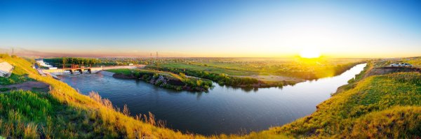 Река Ишим Северо Казахстанской области