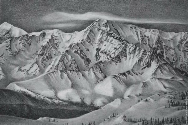 Горы из линий