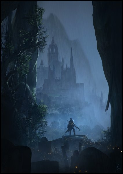 Dark Souls пейзажи