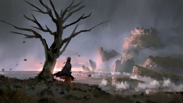 Dark Souls 2 Маджула арт