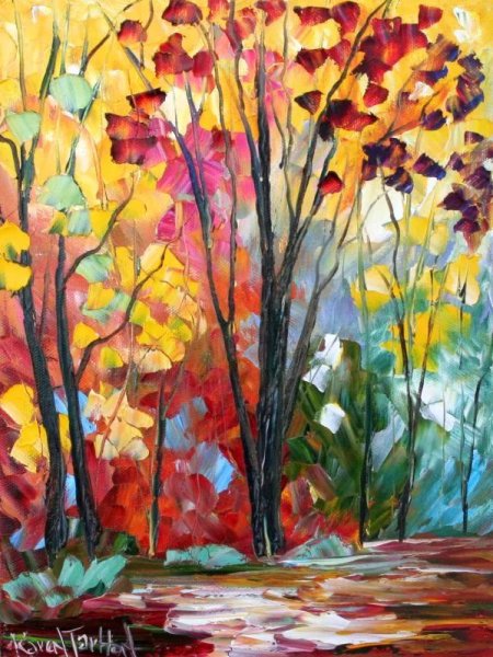 Художница Карен Тарлтон