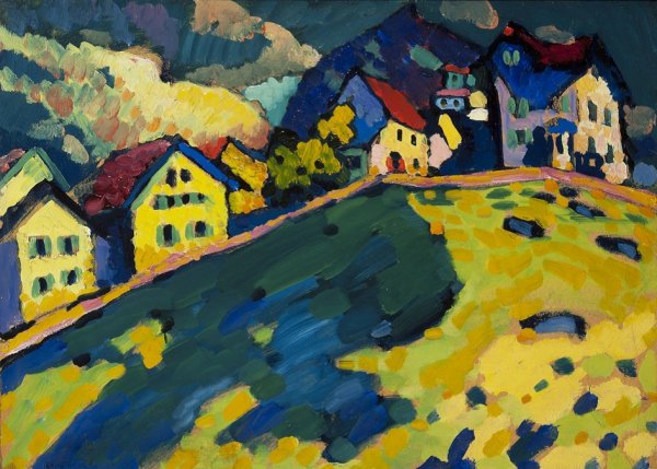 Василий Кандинский, «Мурнау. Летний пейзаж»