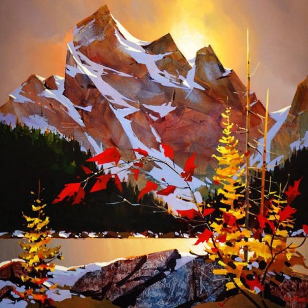 Michael o Toole акриловая живопись