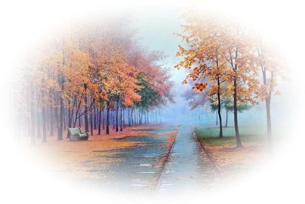 Ноябрь природа на прозрачном фоне