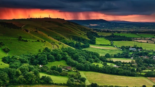 Новая Зеландия равнины