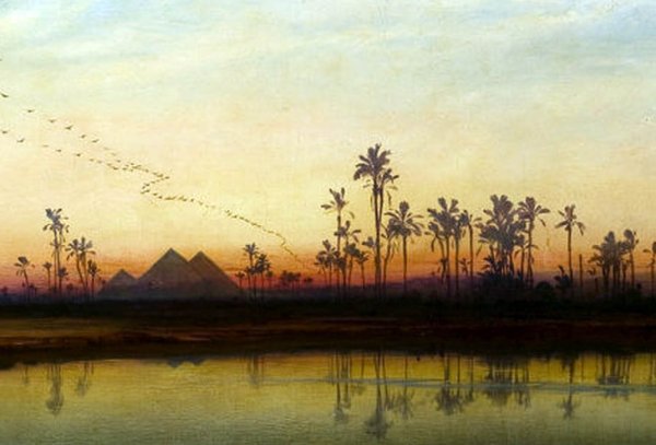 Река Нил картина