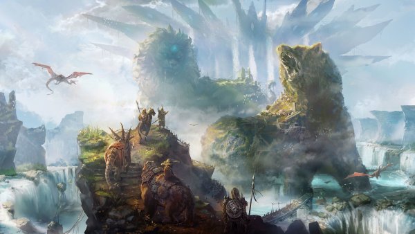 Эпические пейзажи фэнтези