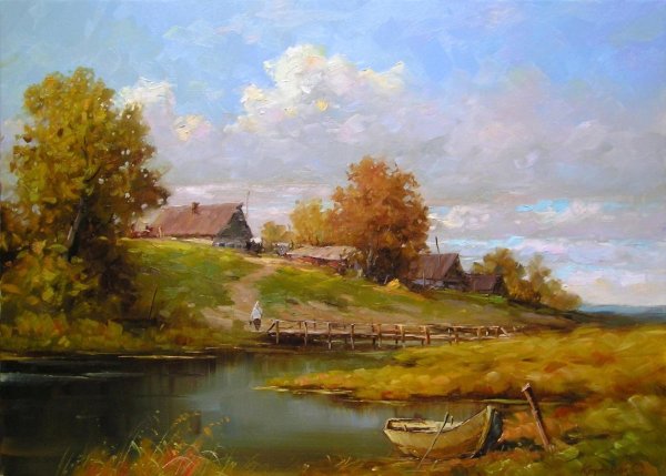 Художник Сергей Крупский живопись пейзаж