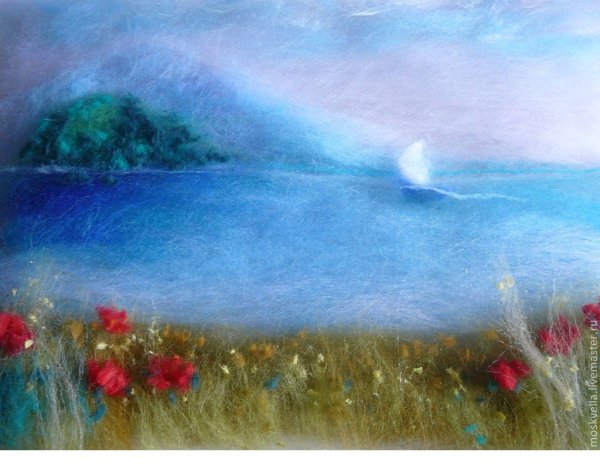 Шерстяная акварель