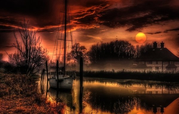 Природа ночью