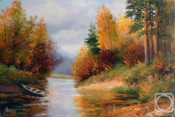 Янулевич Геннадий художник осень