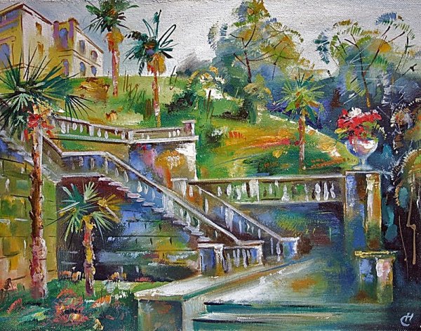 Сочинский Дендрарий живопись