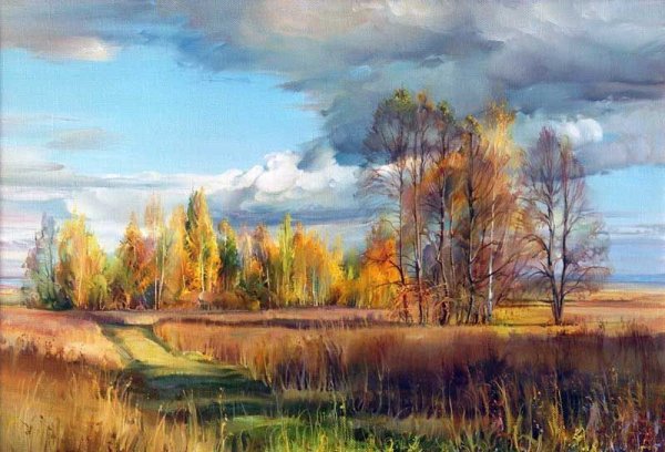 Пейзажи художника романа Романова