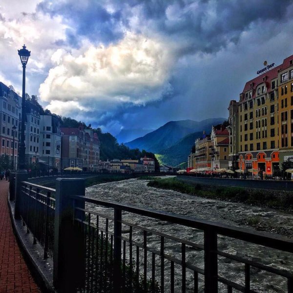 Река соча Словения