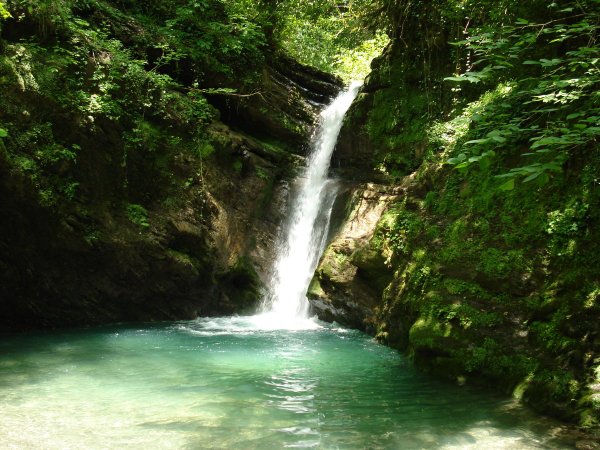 Осенний пейзаж Ривьерский мост Сочи