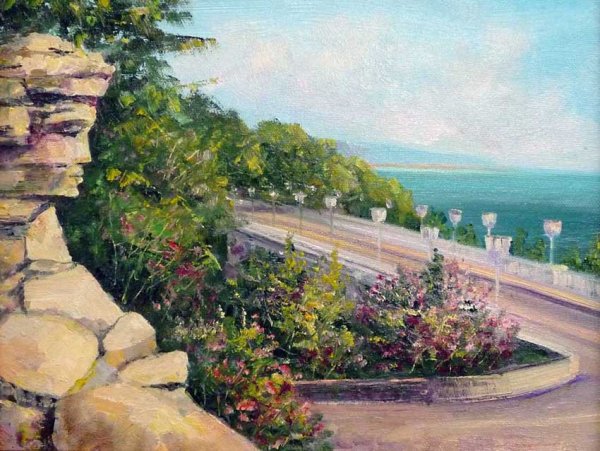 Мадейра цветы море