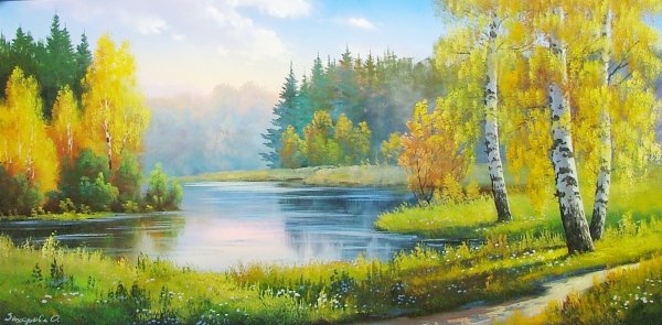 Осень в картинах художника Игоря Прищепы