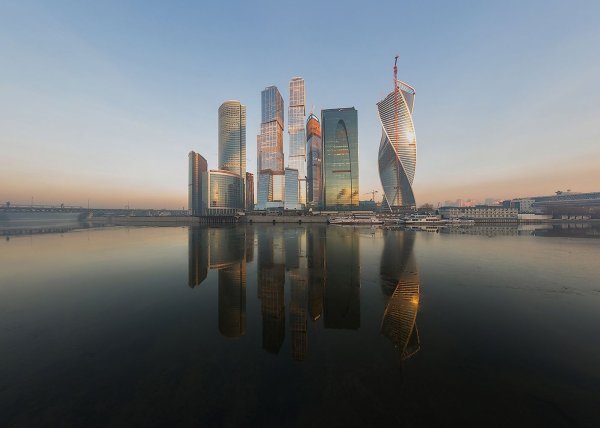 Пейзажи Москоу Сити