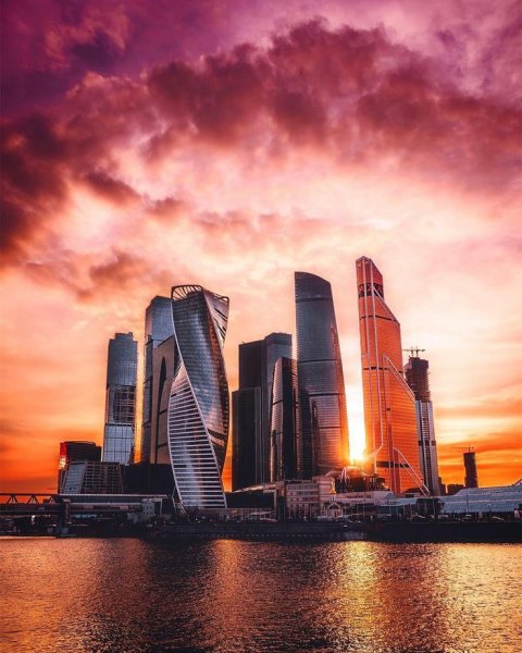 Москва Сити 8к