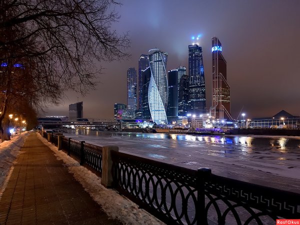 Гостиница Украина вид с Краснопресненской