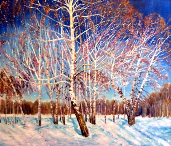 Грабарь Игорь Эммануилович Февральская лазурь